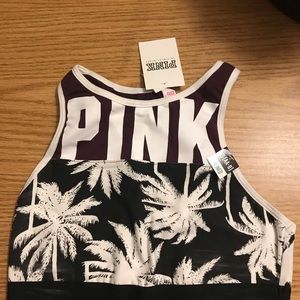 Victoria secrete pink crop top